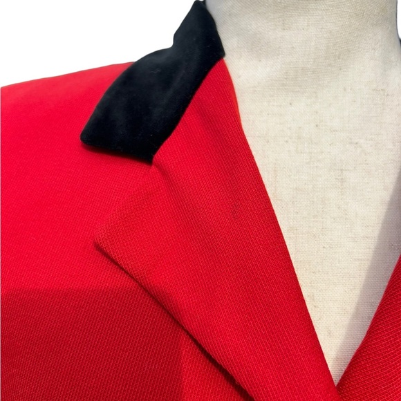 VINTAGE RALPH LAUREN RED EQUESTRIAN RIDING JACKET/ BLAZER Size 8 - Picture 6 of 13